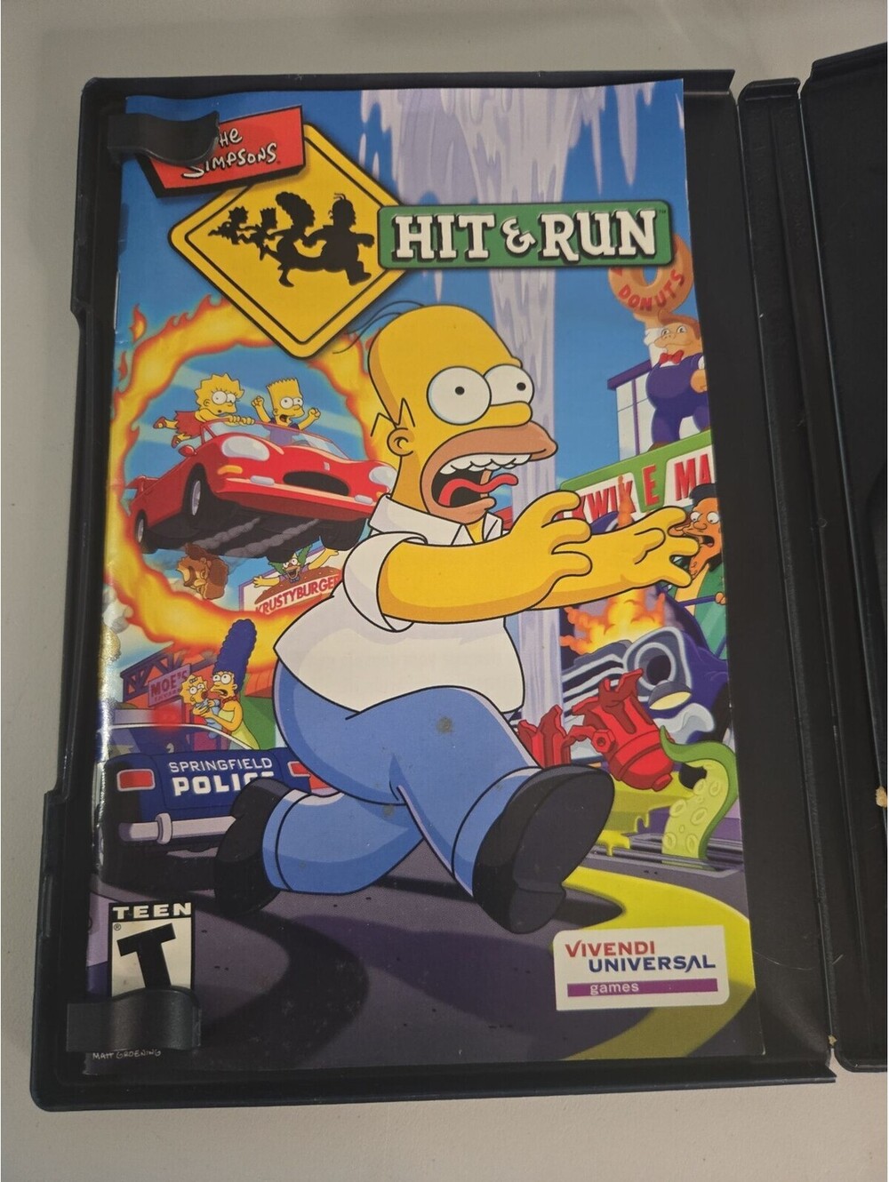 The Simpsons Hit & Run PlayStation 2 PS2 Greatest Hits Complete CIB - Picture 4 of 5